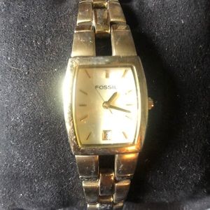 Fossil Gold Watch